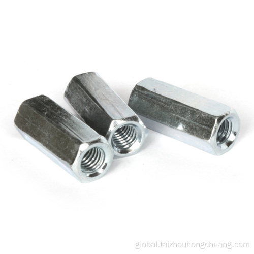 Stainless Steel Nut Stainless Steel Din6334 Long Hex Coupling Nut Supplier